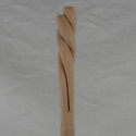 16" Long Bottom Hand Carved Mahoe Wood Magic Wand