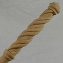 16" Spirals Hand Turned and Carved Mahoe Wood Magi