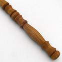 16" Hand Turned Wizards Mahogany Wood Magic Wand