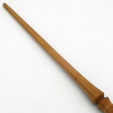 16" Hand Turned Wizards Mahogany Wood Magic Wand