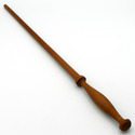 15.75" Hand Turned Classic Mahogany Wood Magic Wan