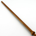 15.75" Hand Turned Classic Mahogany Wood Magic Wan