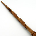 16" DeLacour Hand Carved Mahogany Wood Magic Wand