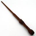 16" Hand Carved Mahogany Wood Harry Potter Magic W