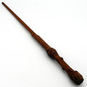 16" Hand Carved Mahogany Wood Harry Potter Magic W