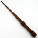 16" Hand Carved Mahogany Wood Harry Potter Magic W