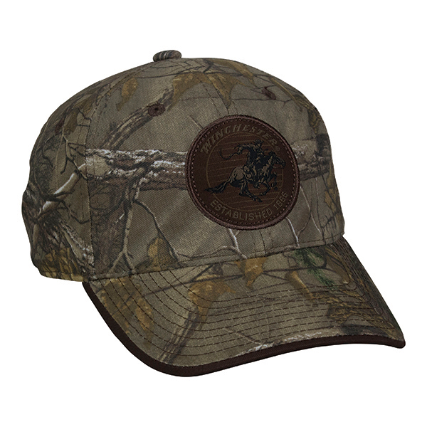 Winchester Realtree Xtra Horse And Rider Brown Patch Cap Hunting Camo ...