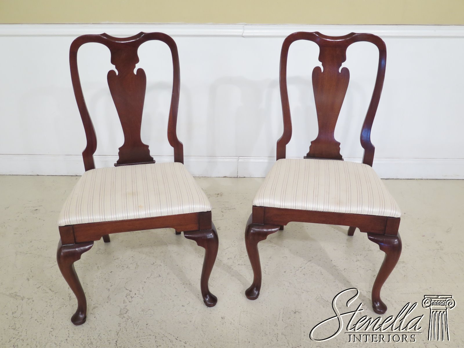 mahogany dining room chairs