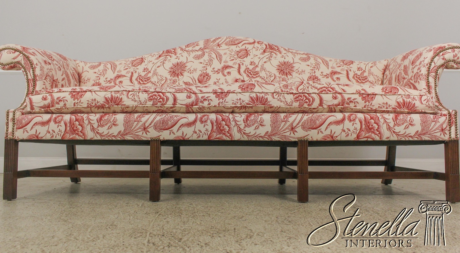 L59235EC KITTINGER Historic Newport HN11 Mahogany Sofa, Stenella