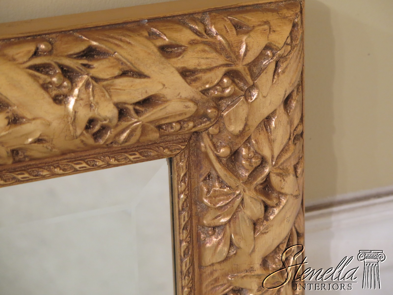 31187EC Ornate Gold Decorated Rectangular Framed Beveled Mirror eBay