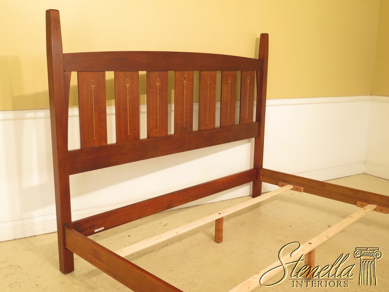 46263EC STICKLEY Harvey Ellis King Size Cherry Arts & Crafts Bed eBay