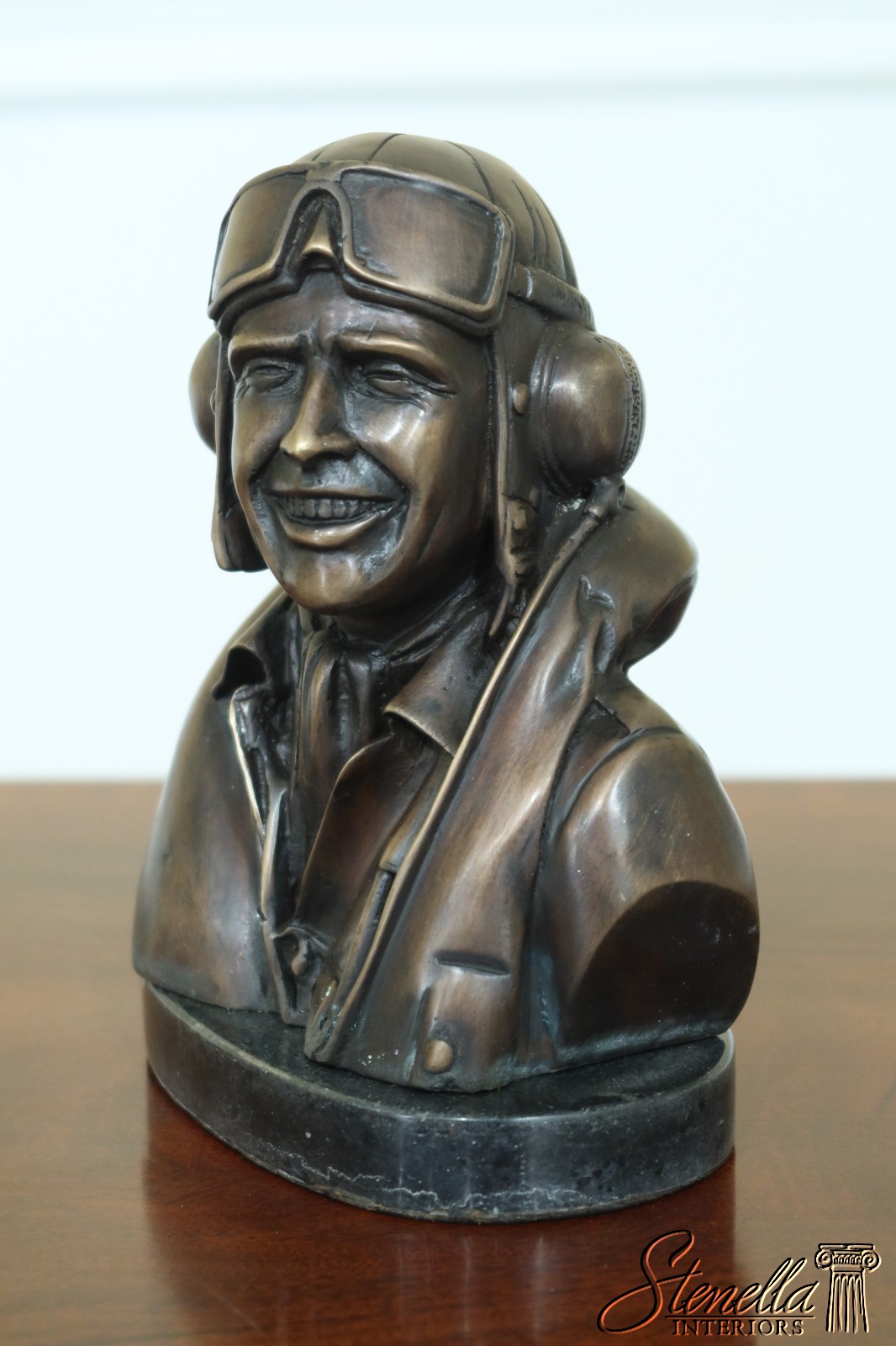 LF51246EC SIGNATURE STATUARY WWII Fighter Pilot Bronze Statue eBay