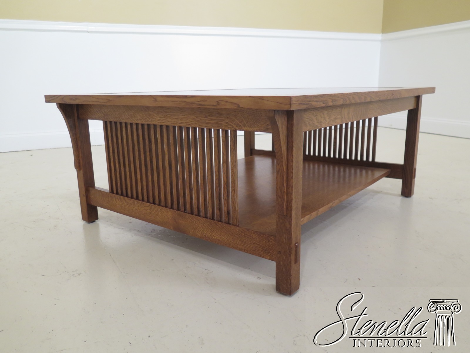 31550EC STICKLEY Mission Oak Spindled Sides Coffee Table eBay