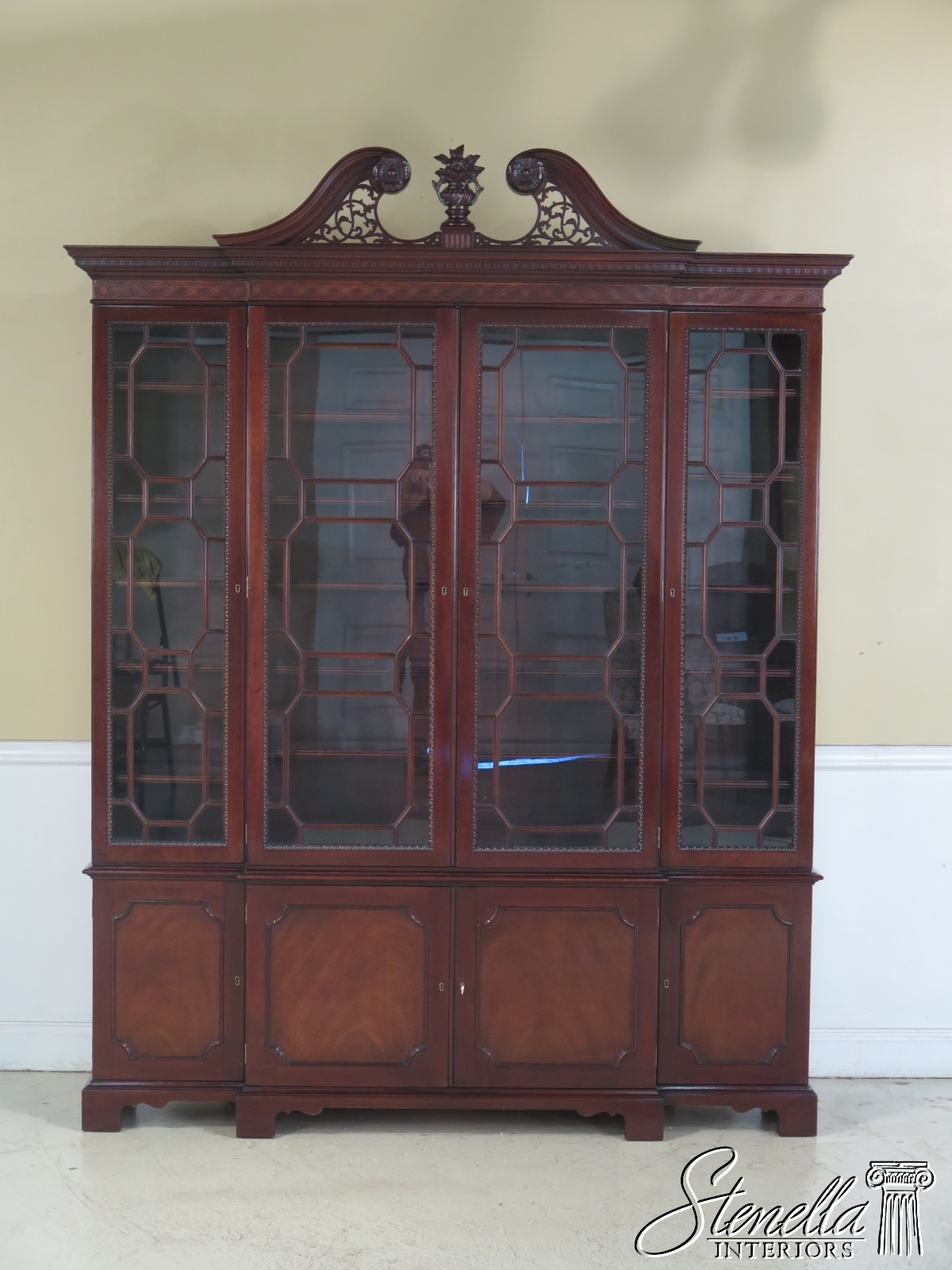 L29449EC KINDEL Oxford Mahogany 4 Door Breakfront China eBay