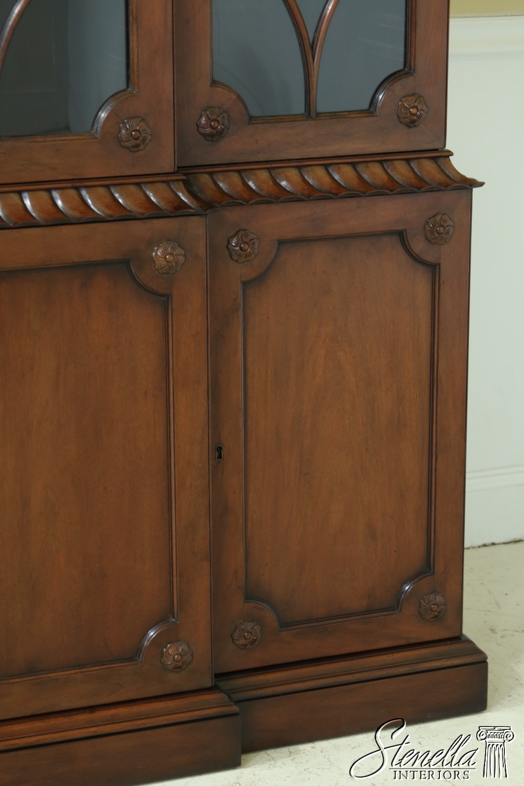 F30835EC KITTINGER Colonial Williamsburg CW38 Mahogany Breakfront eBay