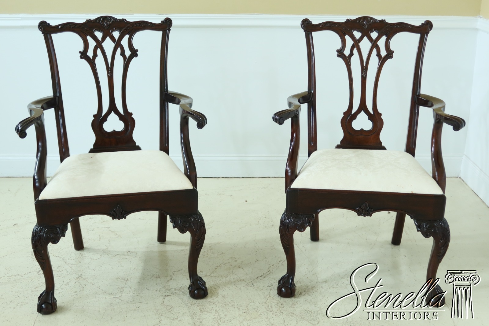 Ball And Claw Dining Room Chairs For Sale