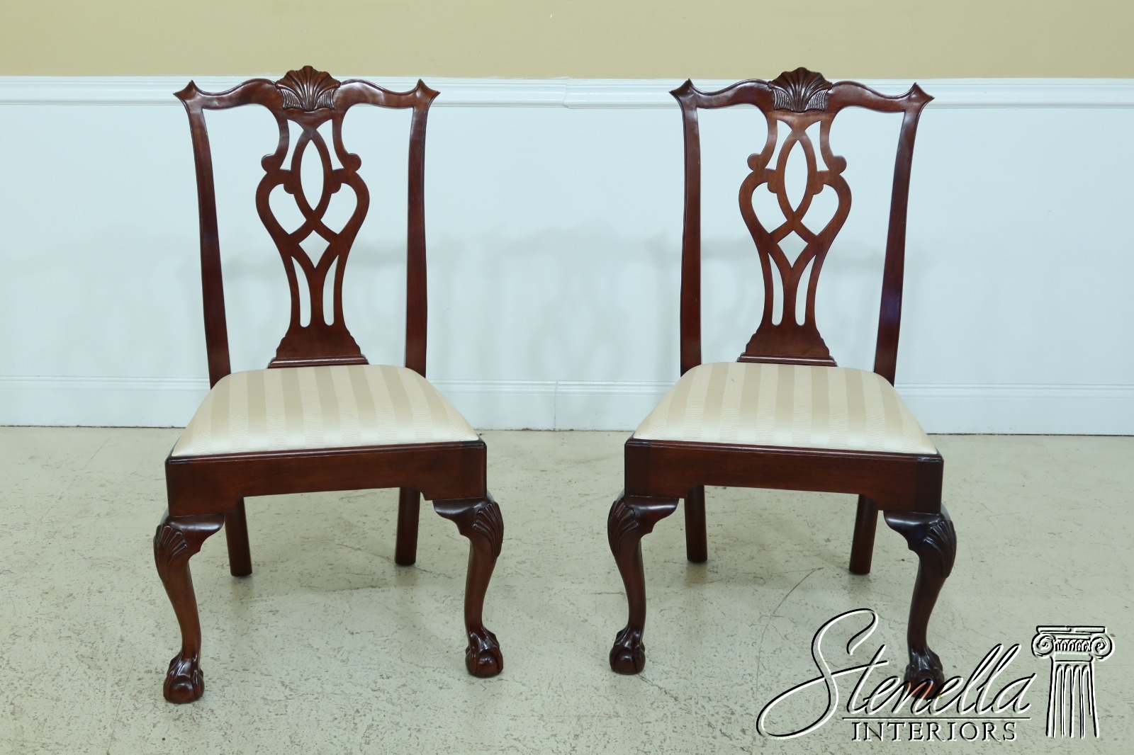 Chippendale Ball And Claw Dining Room Chairs