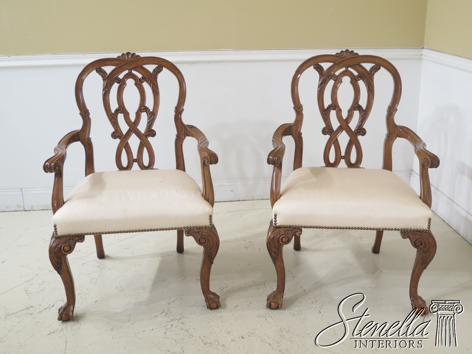 Ball And Claw Dining Room Chairs For Sale
