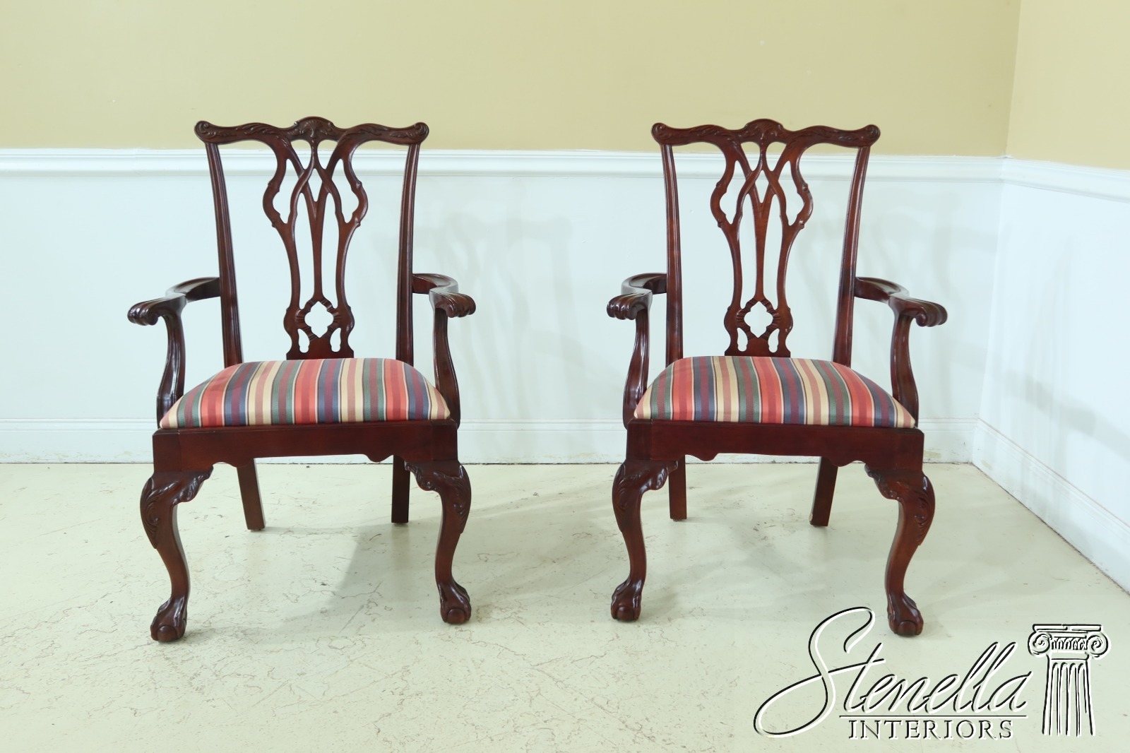 Ball And Claw Dining Room Chairs For Sale