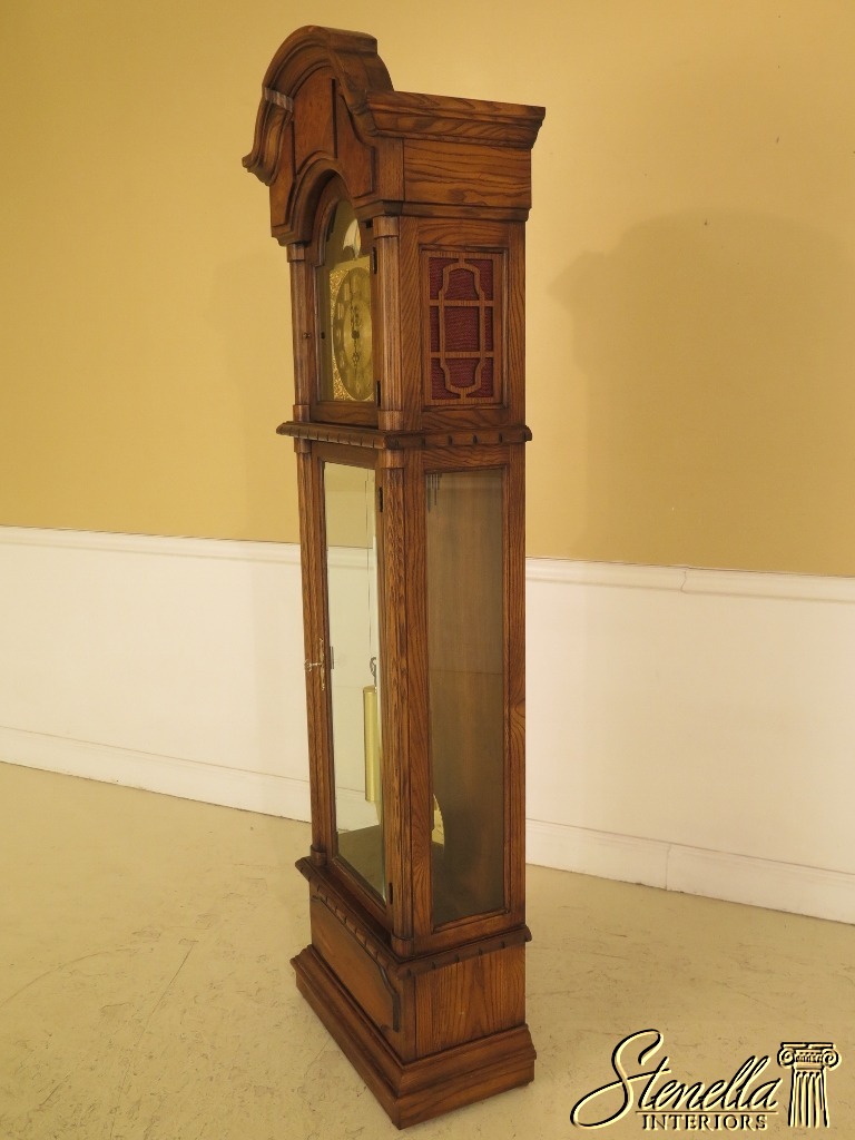 46379EC SETH THOMAS Oak & Walnut Grandfather Clock eBay