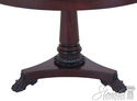 L46207: KINDEL Model #76-012 Round Empire Mahogany