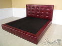 16729E:  High Quality Tufted Textured Leather King