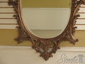 37171: LaBARGE Large Carved Frame Mirror w Eagles 