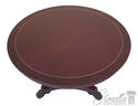L46207: KINDEL Model #76-012 Round Empire Mahogany