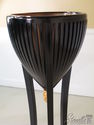 L40279: Black Regency Style Tall Planter or stand 