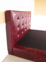 16729E:  High Quality Tufted Textured Leather King