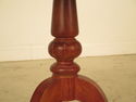 F34744EC: Round Cherry Pedestal Base Occasional Ta