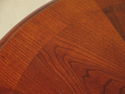 F34744EC: Round Cherry Pedestal Base Occasional Ta