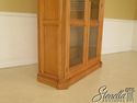 L30197EC: Italian 2 Door Satinwood Lighted Curio D