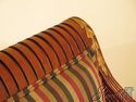 45369EC: Pair COUNCILL CRAFTSMEN Open Upholstered 