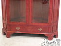 L17282E: Chippendale Mahogany Corner Curio Cabinet