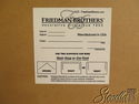 L40013: FRIEDMAN BROTHERS #7117 Round Etched Glass