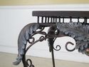 F42729EC: Iron Base Decorator Occasional Table w. 