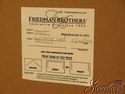 L45605EC: FRIEDMAN BROTHERS Model #6463 Oval Gold 