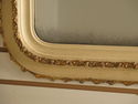 F37807: Antique Victorian Paint Decorated Mirror