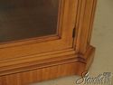 L30197EC: Italian 2 Door Satinwood Lighted Curio D