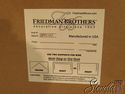 L39443EC: FRIEDMAN BROTHERS Oval Framed Bamboo Sty