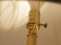 LF45111EC: Brass & Crystal Regency Table Lamp w. S