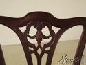 L37835: HENKEL HARRIS #108 Chippendale Mahogany Di