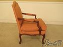 29583EC: French Louis XV Style Upholstered Open Ar