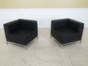 F45379EC: Pair Mid Century Modern Design Chrome an