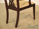 L37835: HENKEL HARRIS #108 Chippendale Mahogany Di