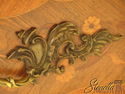 23769EC: French Louis XIV Style Marquetry Rosewood