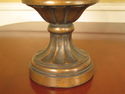 LF38691EC: Gold & Bronze Wash Decorated Urn Lamp w