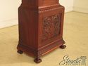 F29347EC: WALTHAM Antique Carved & Inlaid Mahogany