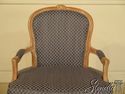 29010EC: French Louis XV Style Fauteuil Open Arm C